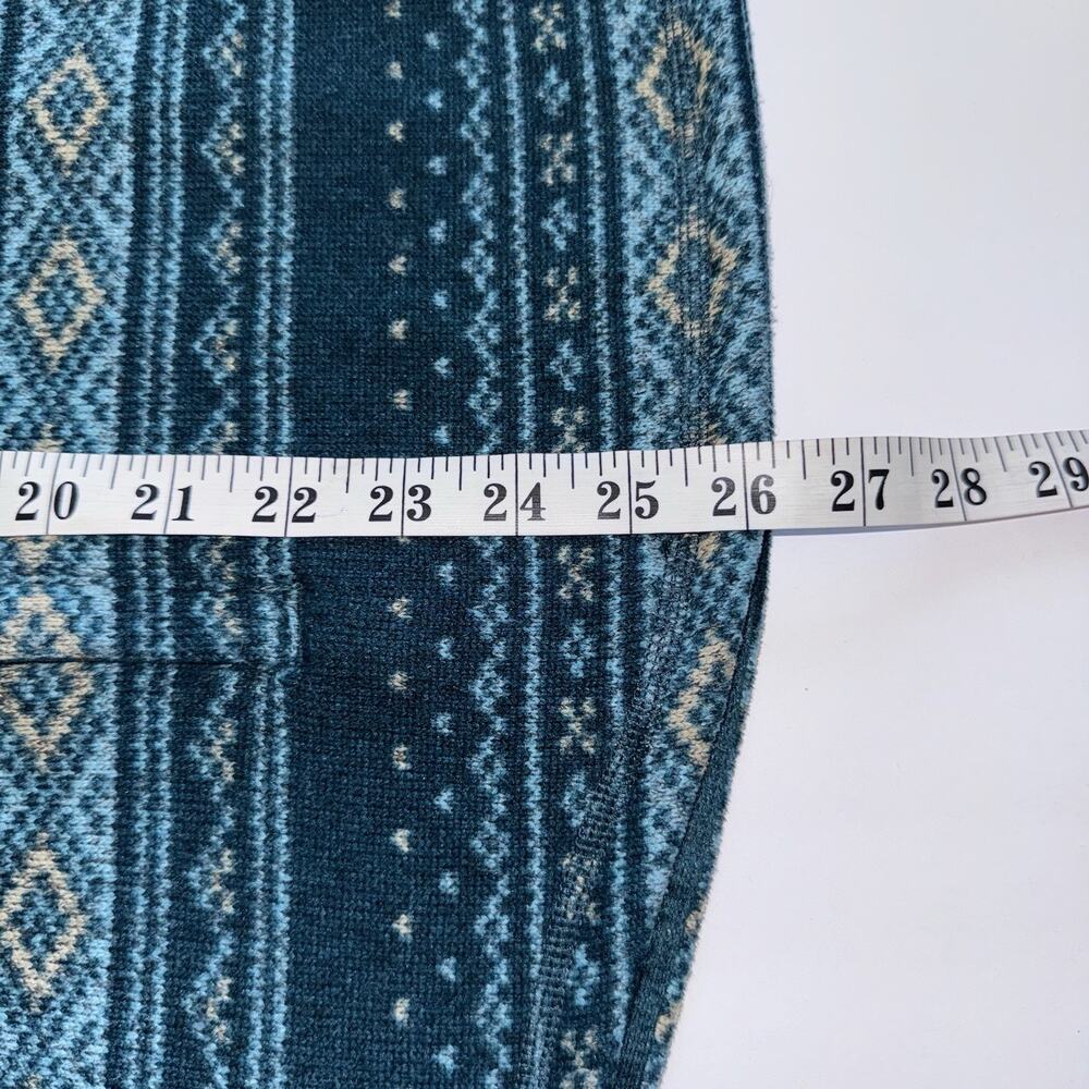 The North Face Printed Crescent Pullover Hooded Sweater Womens Fair Isle Sz XL - Picture 6 of 6